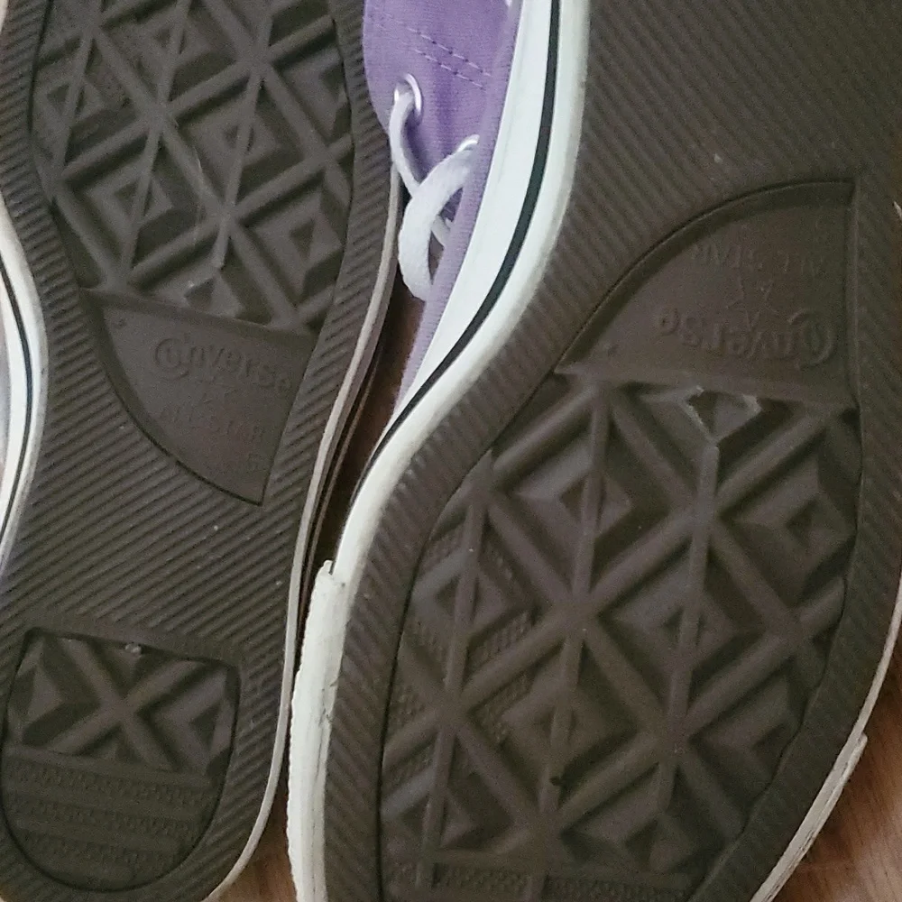 Converse Purple High-Top Sneakers - Picture 11 of 12